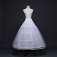 thumbnail image 4 of Zeiwohndc Crinoline Underskirt Petticoat White Slip for Women Girls Ball Gown Costume, 4 of 21