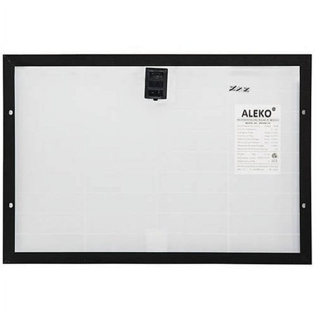 ALEKO PP40W12V ETL Polycrystalline Modules Solar Panel, 40W 12V