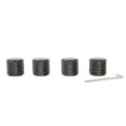 thumbnail image 2 of Flat Top Barrel Knob,4Pcs Guitar Knob Metal Guitar Knob Set Volume Tone Control Knob Enhanced Features, 2 of 8