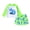 Green Lizard, variant on Toddler Baby Boys Swimsuits Trunk Rashguard Long Sleeve Top Shorts Two Pieces Bathing Suit Swimwear Outfit for 18-24 Months