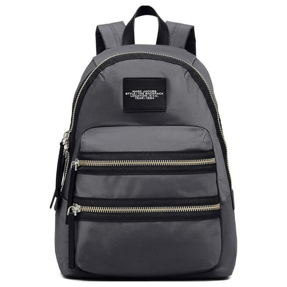 Marc Jacobs Women's The Biker Nylon Large Backpack (Dark Shadow) One Size 2F3HBP028H02-061