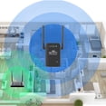 thumbnail image 6 of WiFi Extender, 300M 2.4G WiFi Booster and Signal Amplifier, 2 Antennas, Internet Booster, Ethernet Port, Three Access Modes, Support WPA2, WPA and Wep9(Black), 6 of 6