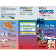Easy Heat 10805 Freeze Free Self Regulating Water Pipe Heating Cable Kit