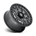 thumbnail image 2 of Fuel UTV Aluminum Rim D919 TECH BL - OFF ROAD ONLY 15X7in Matte Gun Metal Black Bead Ring Finish, D9191570A654, 2 of 3
