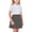 A Dark Gray, variant on NAISIBABY Girls School Uniform Skirt 10T, A-Line Cotton High Waist Performance Pleated Skorts Khaki(2-17T)