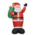 thumbnail image 6 of 6FT Giant Christmas Santa Claus Inflatables Outdoor Decorations, Blow Up Santa with Gift Bag Built-in LED Lights Yard Decoration Dcor for Holiday Xmas Party Garden Lawn Patio Christmas Eve, 6 of 7