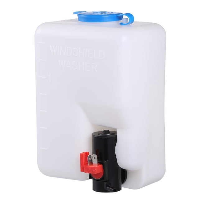 Yeacher Universal Windscreen Washer Bottle Kit with Pump Hose Jets Wiring Switch