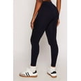 thumbnail image 3 of Womens Seamless Ribbed Knit Leggings, 3 of 3