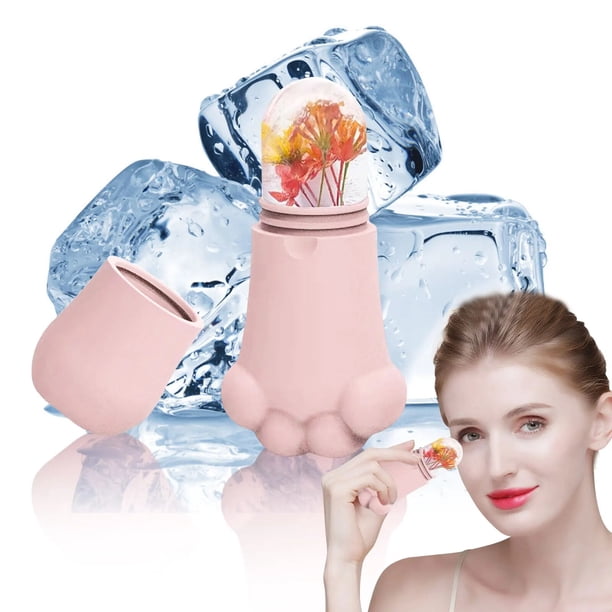 Rodillo de masaje de hielo reutilizable, masajeador Facial Freezable para terapia de frío muscular, tratamiento Facial