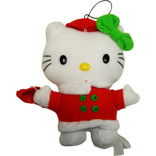 Hello Kitty 3D Christmas Plush Ornament