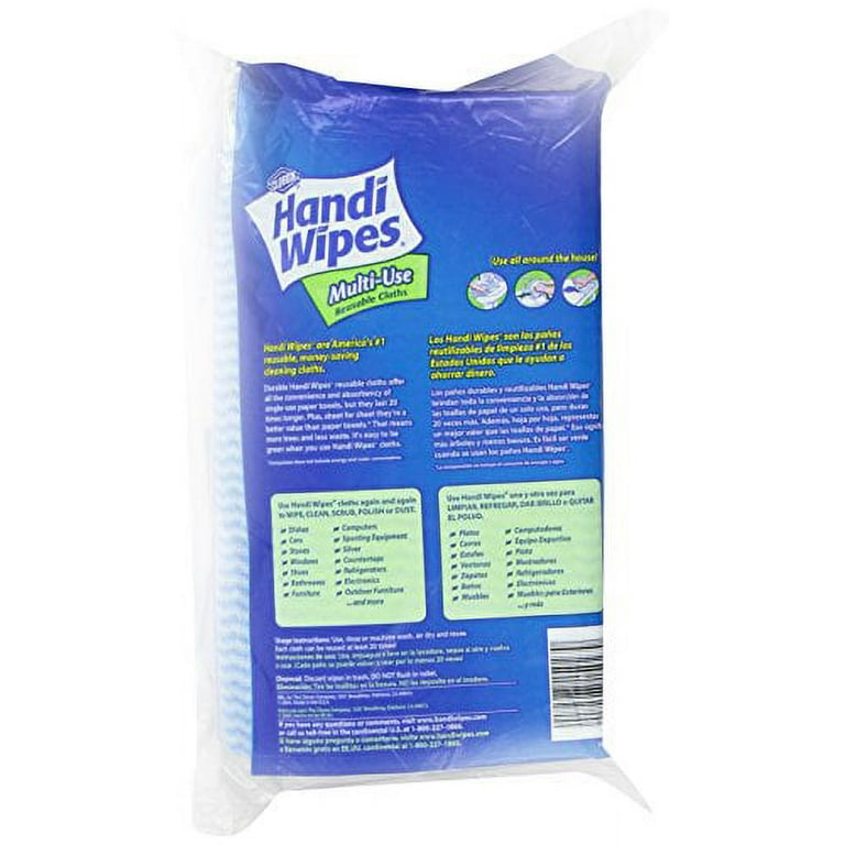  Reusable Cleaning Cloth Wipes Multi-Purpose Heavy Duty