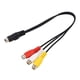 thumbnail image 4 of Cable adaptador de video ANGGREK 10 pies Mini DIN 7 pines macho a 3 RCA hembra PVC, 4 of 8