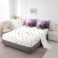 thumbnail image 5 of Homewish Purple Flower 7 Pieces Bedding Comforter Set For Teens Female,Black Girl Full Bedding Set Lightweight,Dreamy Princess Fitted Sheet Flat Sheet,Ultra Soft Home Decor,Reversible, 5 of 8