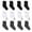 B, variant on APEXFWDT 12-Pair Baby Socks Non-Slip Cotton Toddler Socks Ankle Socks for Baby Toddler Kids Baby Socks Boys Girls