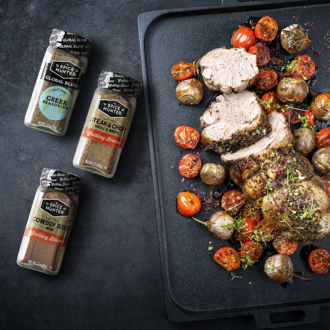 The Spice Hunter Butcher's Collection Meat Seasoning Kit contains 6 Spices and Recipe Gift Box