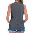thumbnail image 4 of IROINNID On Sale Nursing Tank for Women Solid Color Print Sleeveless Pregnant Vest Clothe Top,Dark Gray, 4 of 6