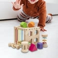 thumbnail image 1 of Juguetes clasificadores de formas, bloques de formas de cubos, juego de combinación de colores, juguete sensorial para niñas, bebés, niños y regalos, 1 of 10