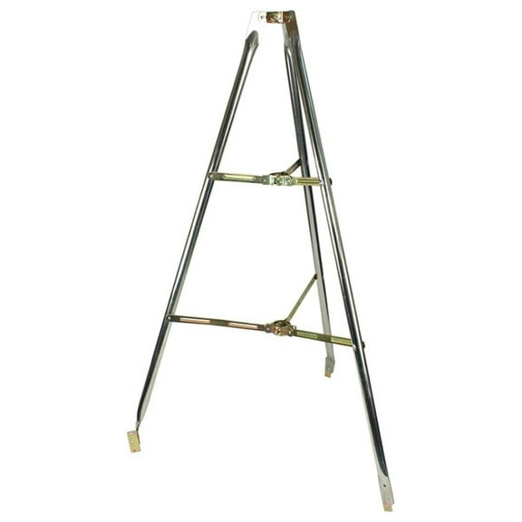 - 5' Heavy Duty Antenna Tripod, Mast Pole Dish Tripod for Roof Mount