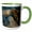 Green/White, variant on 3drose, Marine Iguanas, Galapagos Islands, Ecuador, 15oz Mug