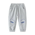 thumbnail image 2 of Esaierr Little Boys Cartoon Sweatpants Elastic Waist Soft Sport Jogger Pants for Kids Toddler Spring Fall Versatile Trousers 2-10 Years, 2 of 9