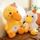 thumbnail image 2 of 2022 Cute duckbill plush toys / duckbill figurines with fruit caps / children's birthday gifts / Christmas giftsyellow35cm Deng Xun unisex, 2 of 2
