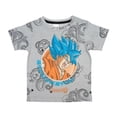 thumbnail image 1 of Playera Dragon Ball Talla 10 Manga Corta con Estampado Dragon Ball Gris, 1 of 2