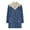 Blue, variant on Women Lined Suede Lapel Button Mid Length Peacoat Dual Side Pocket Polyester Winter Outerwear 1pc S-XXL True To Size Plus Size Friendly