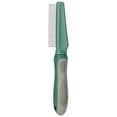 thumbnail image 1 of WEUVEB Pet Cleaning Hair Removal Comb Olive Green Metal Depilating 1Pcs, 1 of 8