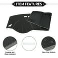 thumbnail image 4 of Unique Bargains Dash Cover Compatible for Hyundai Azera 2006-2011, Non-Slip Polyester Silicone Center Console Dashboard Cover Pad Carpet Gray, 4 of 6