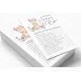 thumbnail image 3 of Inkdotpot Fox Animal 50-PackWho Knows Mommy BestBaby Shower GameCards Gender Neutral FunActivity Cards, 3 of 5