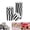 Black, variant on Striped Muffin Liners,QZS Disposable Baking Paper Cups for Home,100 Pack Small Candy Cups,Cupcake Making Supplies for Home,Black and White Stripes