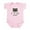 Petal Pink, variant on CafePress - W Is For Wolf Body Suit - Baby Light Bodysuit, Size Newborn - 24 Months