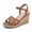 Brown, variant on Women Wedge Sandals Summer Womens Espadrille Shoes Ankle Strap Beach Shoes