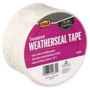 M-D Building Products 04630 Transparent Weatherstrip Tape Roll 2 in. x 100 ft.