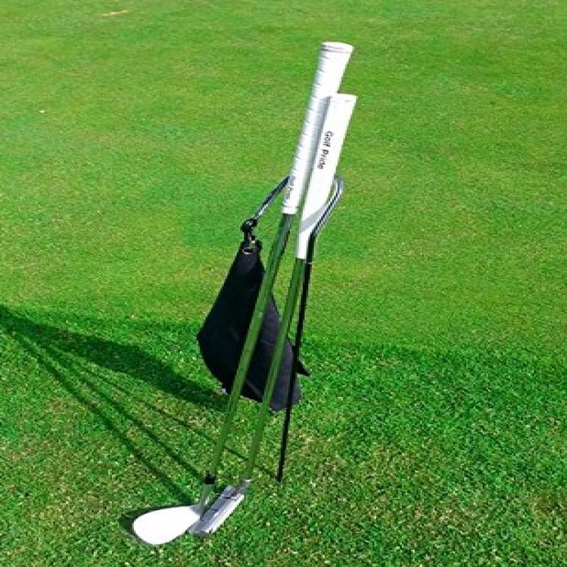 Putter Buddy Golf Club Holder with Microfiber Towel (black)