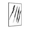 thumbnail image 3 of Effete Feline Claw Marks Scratch Gallery Canvas Wraps, Vertical Frame, 3 of 5