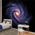 thumbnail image 2 of Peel and Stick Wallpaper Spiral galaxy Milky Way Modern Art Wall Mural Decor Self Adhesive and Removable 100in x 144in, 2 of 8