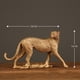 thumbnail image 5 of Estatua de guepardo de resina, figura de animal, escultura de leopardo, para sala de estar, hogar y oficina. Leopardo caminando, 5 of 7