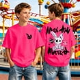 thumbnail image 2 of JAJAHO Boys Graphic Tees Summer T Shirts For Boy Short Sleeve Retro Streetwear Lightweight Loose Fit Crewneck Tshirt Kids 2-13Y Versatile Tops, 2 of 5