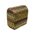thumbnail image 1 of African Stand Mixer Cover, Hand Drawn Pattern Abstract Geometric Striped Illustration, Kitchen Appliance Organizer Bag Cover with Pockets, 5 Quarts, Multicolor, by Ambesonne, 1 of 4