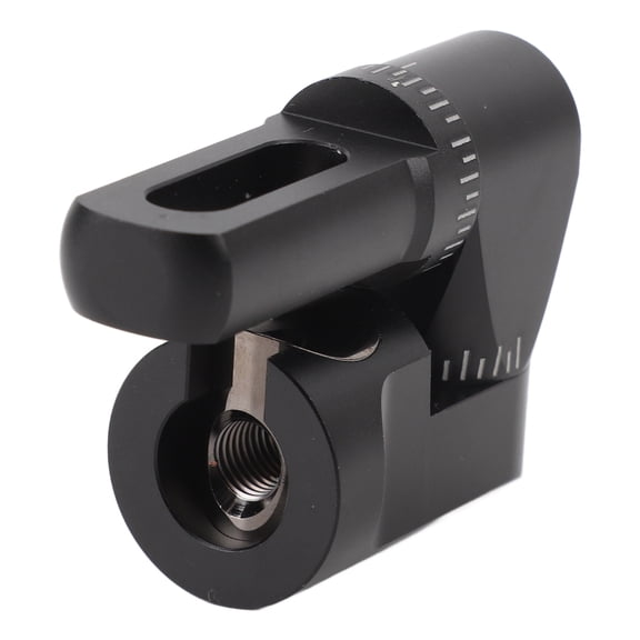 Xirurus Bow Stabilizer Adjustable Single Side V Bar Mount Quick Disconnect Rod for Compound Bow Archery Bow Black, 3.15 inches / 8.0 cm
