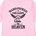 thumbnail image 4 of Inktastic Handpicked for Earth By My Opa in Heaven with Angel Wings Boys or Girls Long Sleeve Toddler T-Shirt, 4 of 5