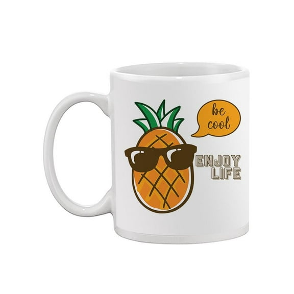 Pineapple Enjoys Life Mug - SPIdeals Designs,