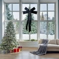 thumbnail image 5 of Christmas Large Velvet Holiday Bow, C Christmas Tree Topper Bow, Cloth Large Velvet Holiday Bow for Christmas Tree Topper, Wreath Wall Door And Festive Home Decor, 5 of 5