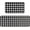 Back and White, variant on 2 Pieces Buffalo Plaid Kitchen Rugs Set Farmhouse Decor Kitchen Mat Black and White Rug, Water Absorb Microfiber Washable Runner Rugs Decoration Checkered Mats,17"x 47" 17" x 30"