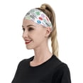 thumbnail image 3 of Daiia Stamp Set Collection printed Men's Performance Headband,Sports Headbands,Moisture Wicking Workout Headband, 3 of 9