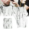 thumbnail image 1 of Bata para peluquería, delantal profesional para corte de pelo, capa de barbero, capa impermeable, rendimiento confiable, 1 of 14