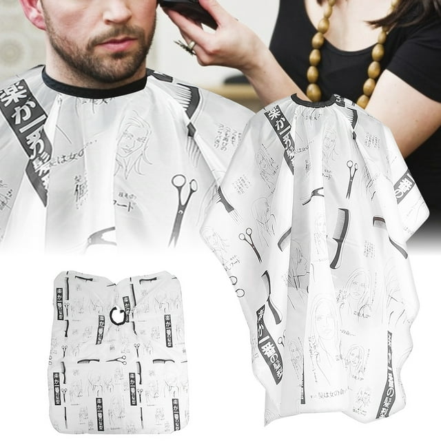 Bata para peluquería, delantal profesional para corte de pelo, capa de barbero, capa impermeable, rendimiento confiable