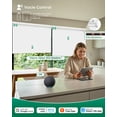 thumbnail image 3 of Allesin Motorized Roller Blinds with Remote Control for Windows, Blackout Automatic Smart Shades, Dry Battery Powered Electric Blind (White 23"W x 72"H), 3 of 8