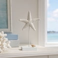 thumbnail image 6 of Starfish Tabletop Ornament Nautical Beach Style Decor With Base Style C for Table Shelf Cabinet and Coastal Room Decor, 6 of 7
